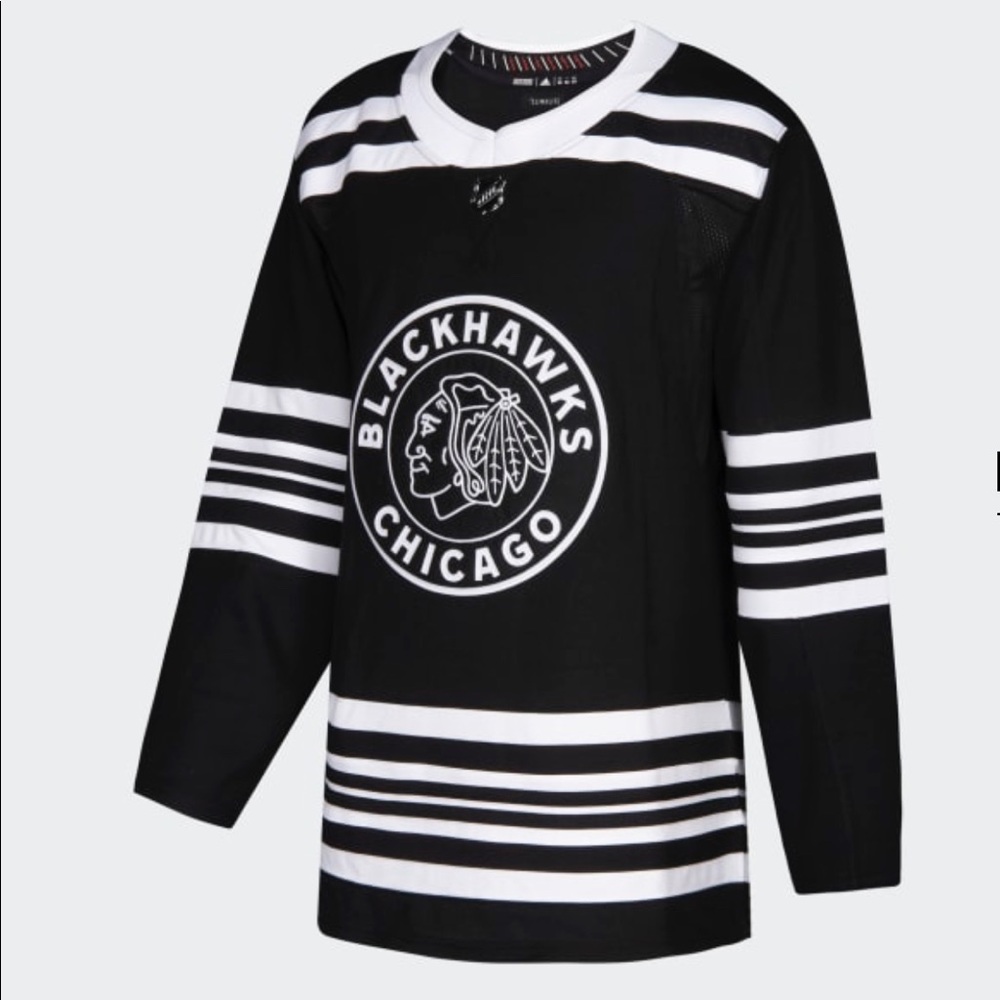 New Adidas Blackhawks Winter Classic Jersey